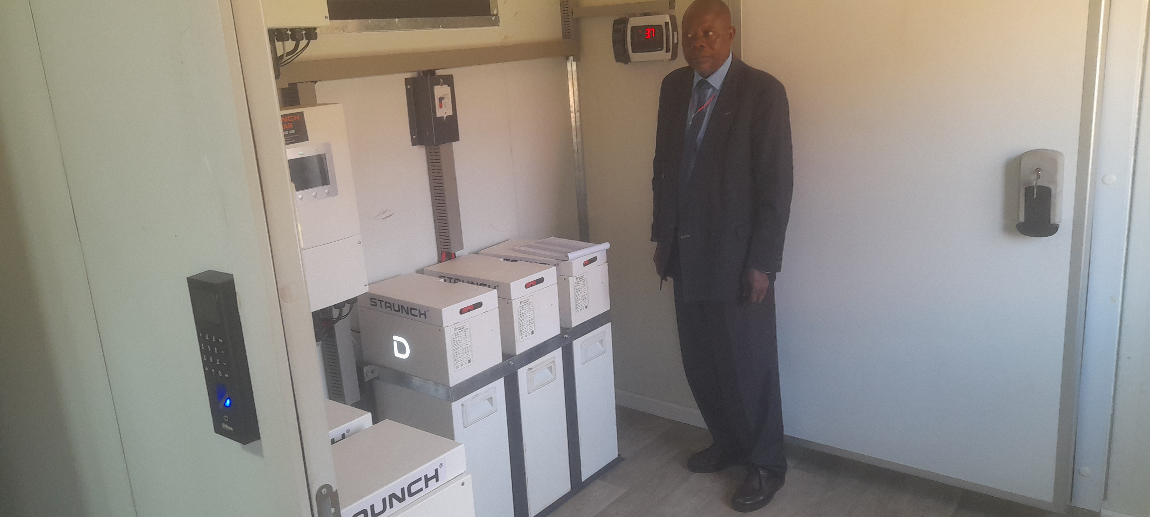 Pallisa District Veterinary Office Receives Solar-Powered Vaccine Fridge