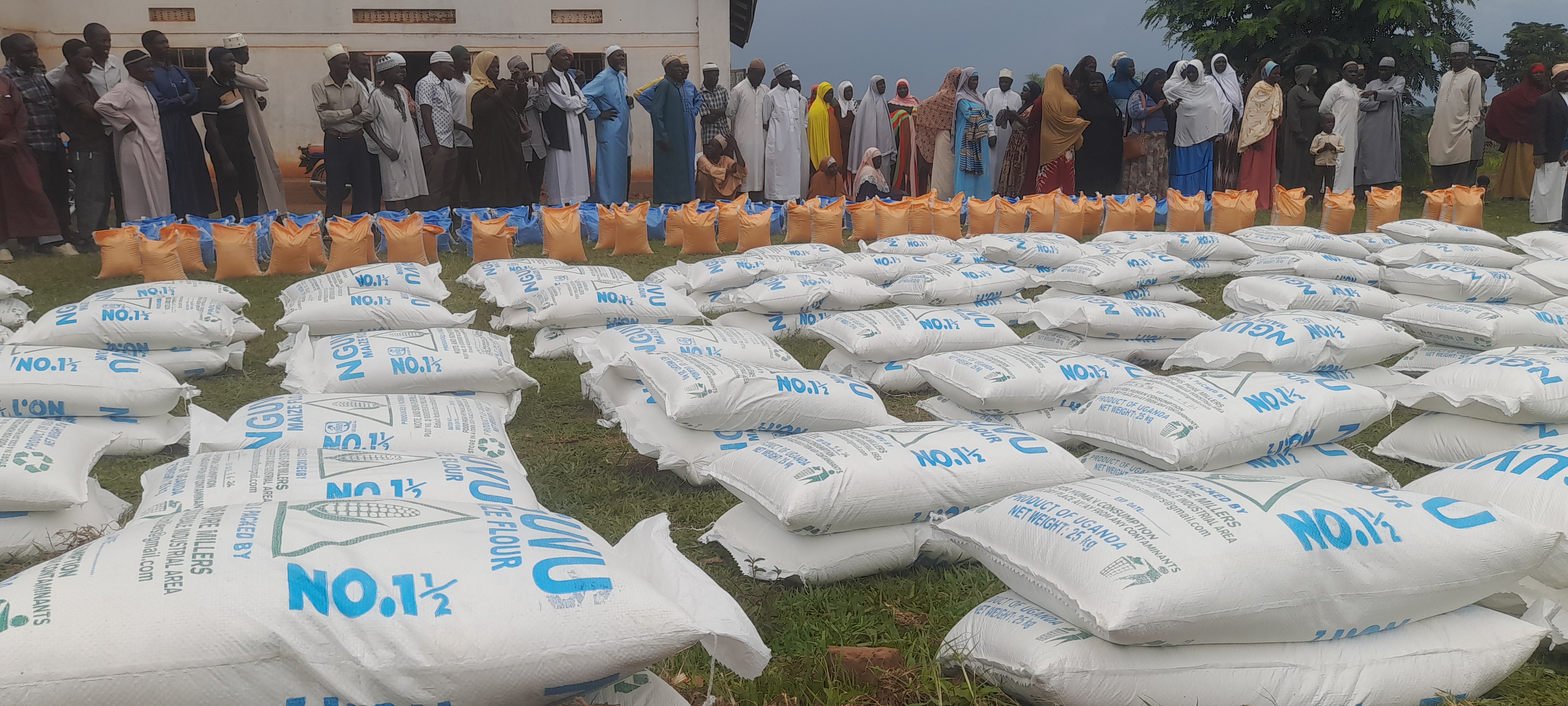 Muslim Community in Pallisa Receives Food Donation to Support Ramadan Fasting