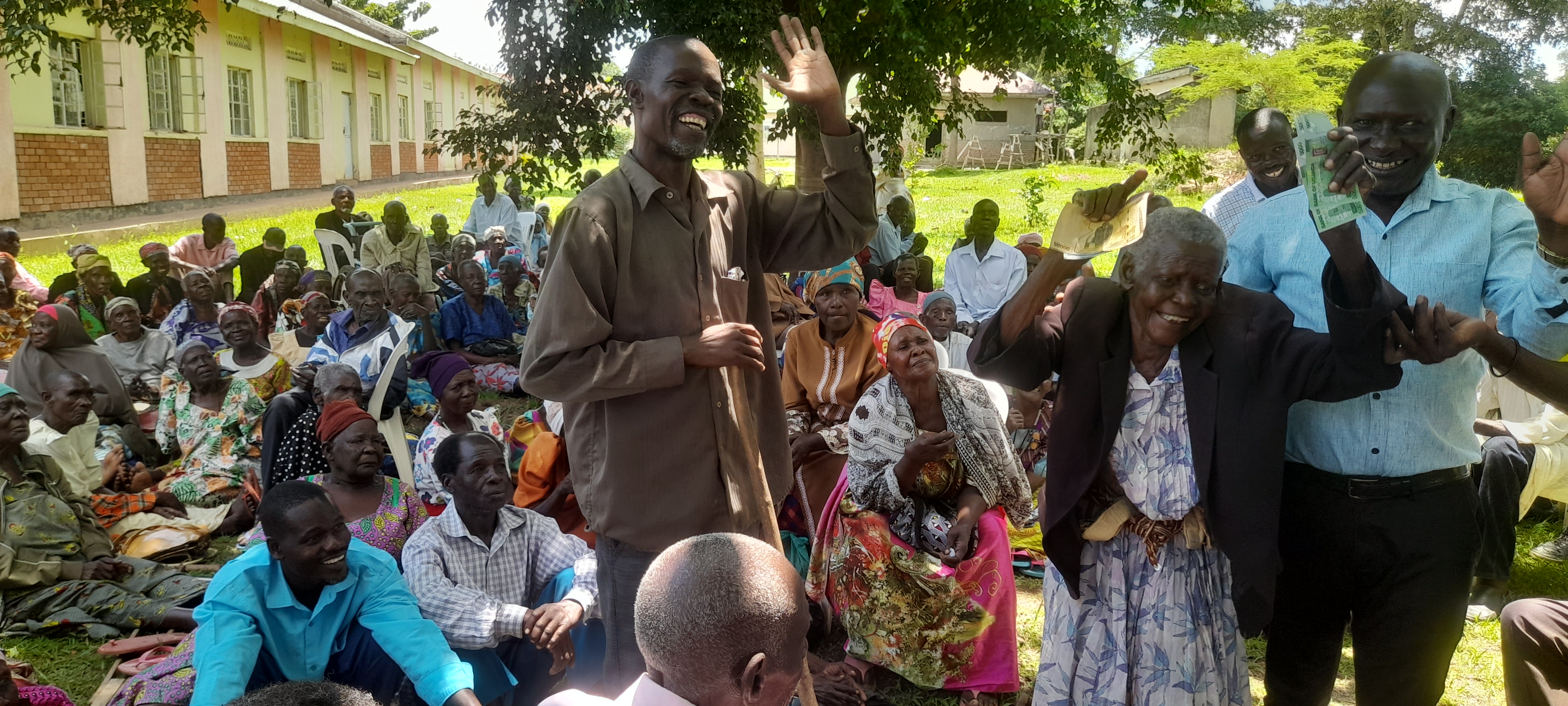 Elderly in Pallisa Rejoice as SAGE Funds Bring Relief and Renewed Hope