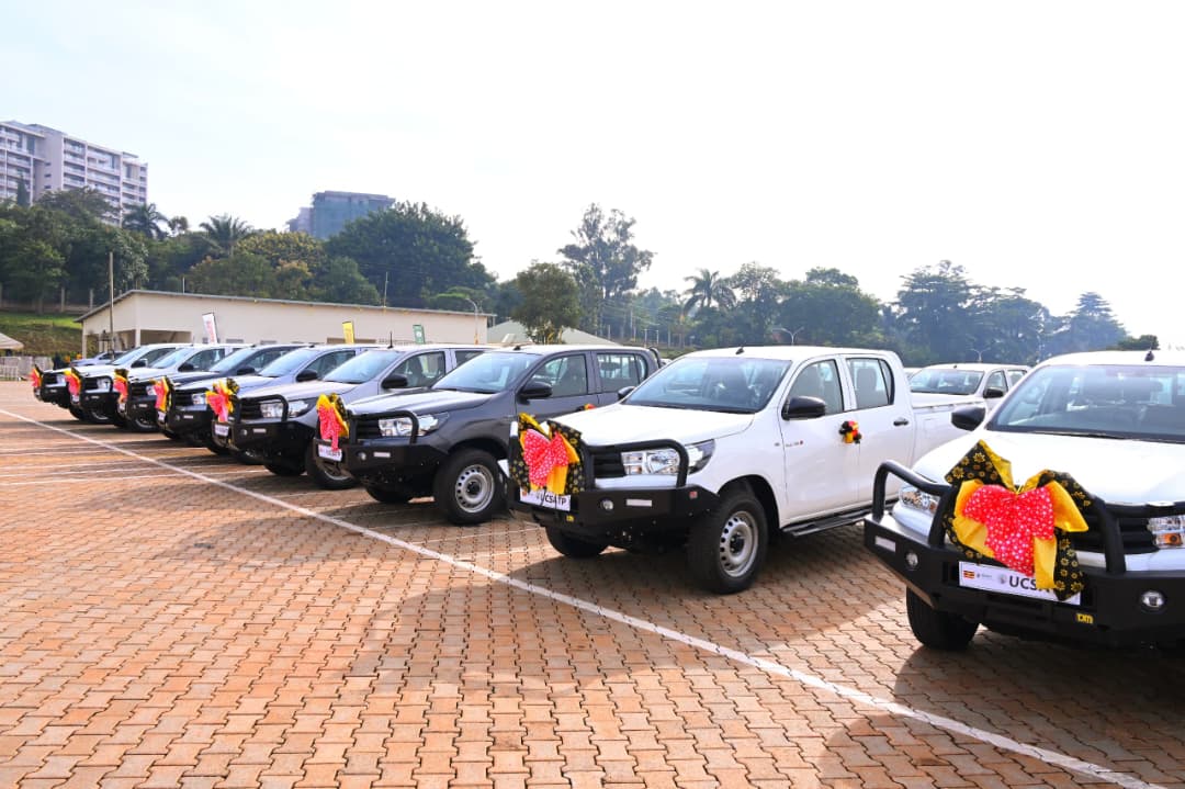 VP Alupo Flags Off 109 Vehicles, 1,034 Motorcycles to Boost Climate-Smart Agriculture Services
